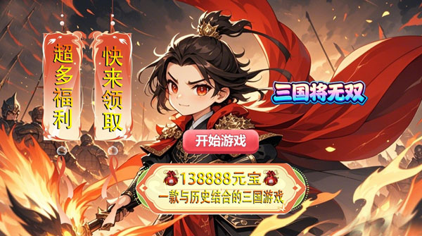 试玩三国将无双（0.1折Q版三国武将收集）